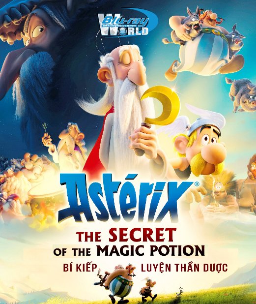 B4049. Asterix The Secret of the Magic Potion 2019 - Bí Kíp Luyện Thần Dược 2D25G (DTS-HD MA 5.1) 